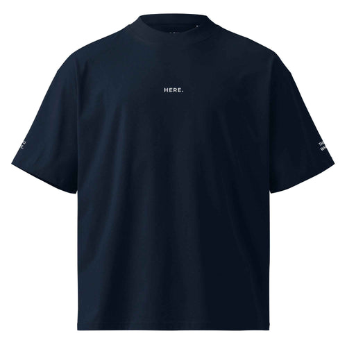 Minimalist Oversized T-Shirt – HERE. | Wild.Quiet